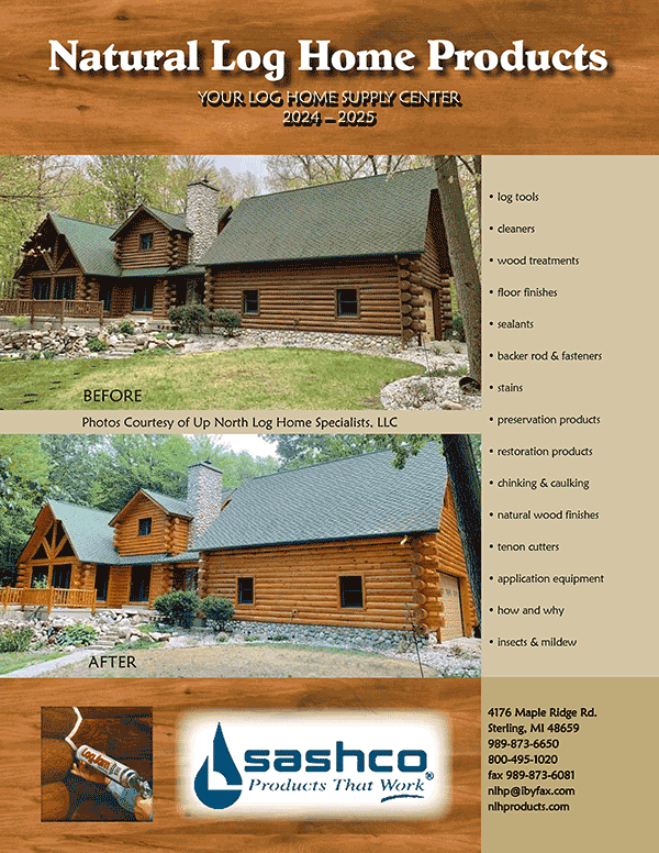 Natural Log Home Products 2024 Catalog
